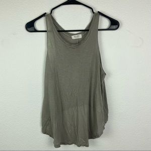 John Galt x Brandy Melville Grey Tan Tank Top